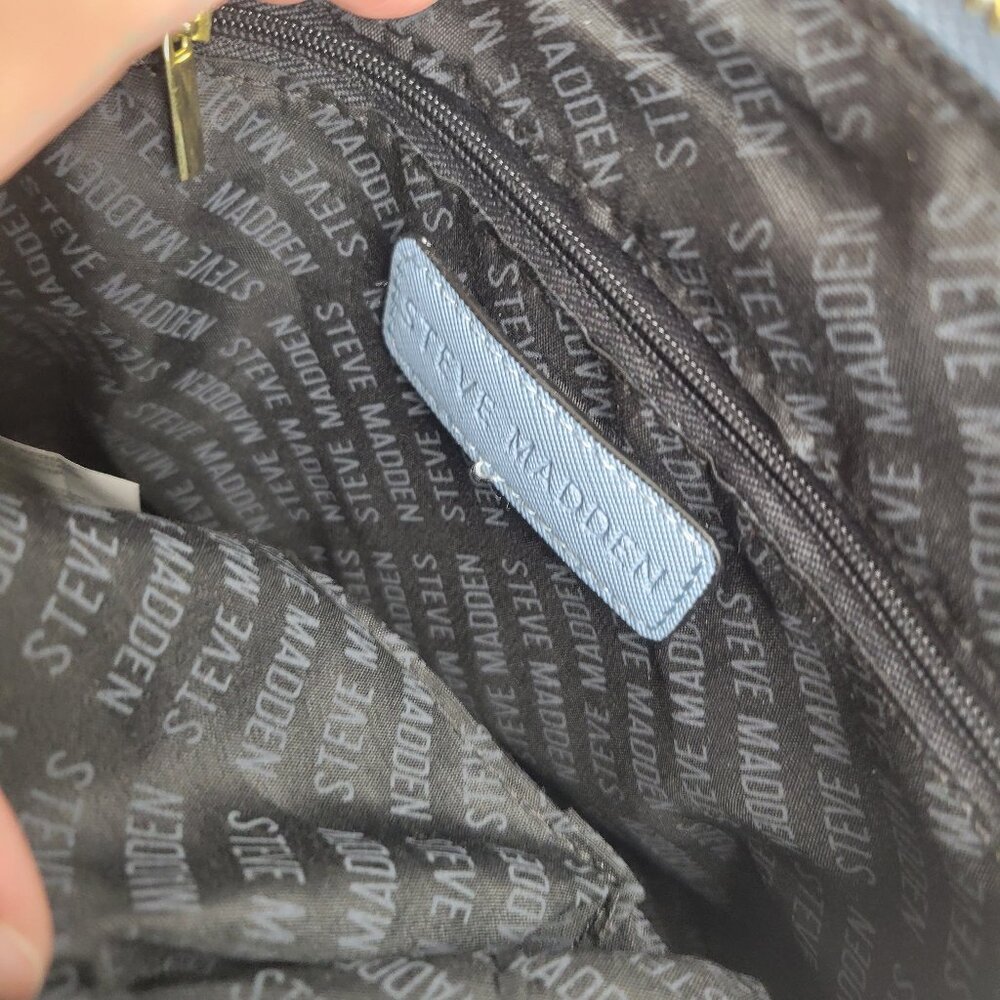 Steve Madden Bmaggie Exclusive Cross Body Bag In Soft Blue - Picture 2 of 7